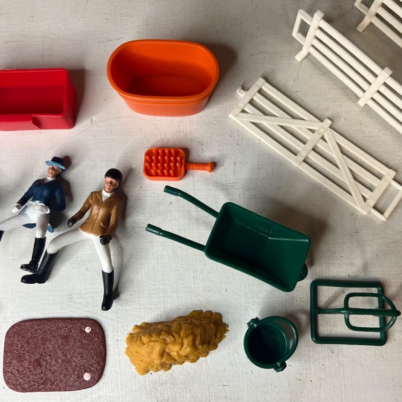 Vintage New Ray Horses & Riders Toy Figure Lot - Picture 3 of 7